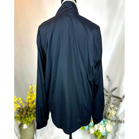 Piombo Regular High Neck Full Zip Fit Jacket Black XL - Picture 7 of 13